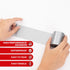 XFasten Mini Duct Tape Rolls, 2 Inch x 20 Feet (3-Pack) Grey/Silver, Small Duct Tape for Outdoor Camping