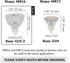 Simba Lighting LED MR16 3.5W 12V Light Bulb (6 Pack) 20W Halogen Spotlight Replacement for Landscape, Accent, Track Lights, Desk Lamps, BAB C, GU5.3 Bipin Base, 2700K Warm White, Not Dimmable by Simba Lighting