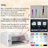 Miss Deer Compatible LC3037 Ink Cartridges, High-Yield Replacement for Brother LC 3037, 4 Packs