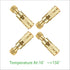 Yolass 8Pcs 1/4”NPT 360°Swivel Brass Rotary Coupler, 1/4”NPT Air Hose Fittings, Quick Connection Fittings