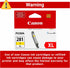 Canon CLI-281 XL Genuine Yellow Ink Tank, Compatible with TR8520, TS9120, TS8120, TS6120, TS9521C/a, TS9520/a, TS8220,