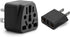 Europe to US Plug Adapter, EU/UK/AU/CN/JP/Asia/Italy/Brazil to USA (Type A & B) Travel Adapter