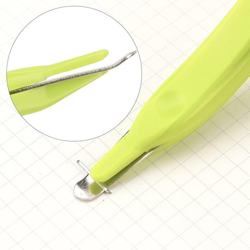 ZZTX 3 PCS Professional Magnetic Staple Remover, Puller Staples Removal Tool for School Office Home (Blue, Rose, Green)