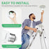 BR30 Bulb, Dimmable CRI80 7W 65W 5000K 650 15000 Bulbs, E26 Bulbs, 6 Pack DEGNJU LED Flood Lights Indoor Equivalent