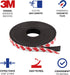 Magnetic Tape Roll, 15 Feet with 3M Strong Adhesive Backing for DIY and Art Projects