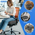 DownyCloud Tailbone, Seat Cushion for Pressure Relief - Ergonomic Home & Office Chair Cushions for Hip, Sciatica