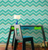 Y1332 Peel and Stick Chevron Stripe Wallpaper 17.7in x 9.8ft Vinyl Geometric Herringbone Self-Adhesive for Kids Room