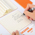 Harloon 100 Pcs Mini Notebooks, Bulk Employee Appreciation Gifts, Small Pocket Journals for Office Favors (Orange)
