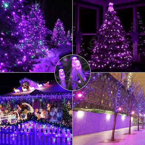 String Lights Fairy Lights 66 Feet, 200 LED with Multi Flashing Modes Controller, Waterproof for Indoor Outdoor