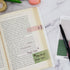 PARTSPOWER Transparent Sticky Notes, Clear Sticky Tabs, Translucent Page Flags for Reading Annotating School Supplies