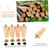4sets NUOBESTY Nordic Style Solid Wood Furniture Legs of Replacement Feet for Sofa Cabinet Table and Tv Stand