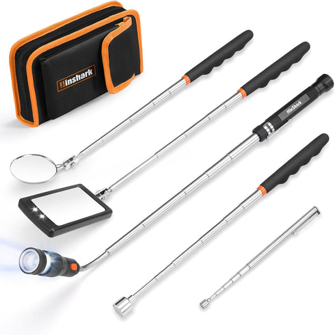 Gifts for Men, Extendable Telescoping Magnetic Pickup Tools Set, Anniversary Birthday Gift