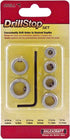 Milescraft 5342 6pc. Drill Stop Set - Includes 3/16, 1/4, 5/16, 3/8, 7/16, 1/2-Inch