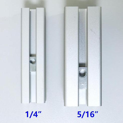 1/4"-20 Threaded Steel Roll in T-Nut with Ball Spring, T-Slot Nuts for 10 Series Aluminum Extrusion Profiles