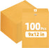 SUNEE 9x12 Clasp Envelopes 100 Count - Brown Kraft Envelopes with Clasp Closure for Home, Office, Business, Legal