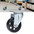 3.5 Inch Cart Wheel,Swivel Caster,Dolly Wheels,Durable Cast Iron Swivel Caster Wheels,Dual Bearing Heavy Duty Low Noise