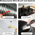 11Pcs Hard Bristle Crevice Cleaning Brush Set for Sink, Cup, Teapot, Bottle, Blender, and Corner