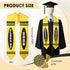 4Pcs Set 2026 Teacher Graduation and Honor Cord Class of Graduation Sash & Honor Cord Unisex for College Graduate Gift