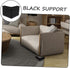 4pcs NOLITOY Shaped Plastic Furniture Legs Sofa Bed Risers Height Stable Support Feet for Cabinet Dresser Tv Stand