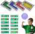 Prepared Microscope Slides for Kids, 48pcs Plastic Animals Insects Plants Flowers Sample Specimens for Homeschooling