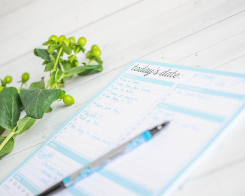 JULIANNE & CO Daily To-Do Undated Tear-Away Planner Notepads, Premium Organizer for Home, Office, 50 Pages