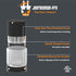 Journeyman-Pro 515CV-LIT Lighted 15 Amp 120-125 Volt, NEMA 5-15R, 2Pole 3Wire, Female Plug Replacement Connector