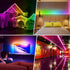 13.2ft, 24-Keys USB LED Strip Lights USB Powered LED Light with Remote Controller Waterproof RGB Flexible Color