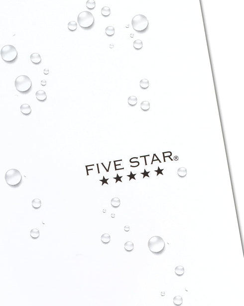 Five Star Spiral Notebooks + Study App, 2 Pack, 1 Subject, College Ruled Paper, 200 Sheets, 11" x 8-1/2", White,