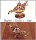 LIABI Legend Aladdin Lamp Magic Genie Wishing Light, Classic Arabian Nights Costume Props Lamp Table Decor for Home