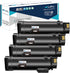 LCL Compatible Toner Cartridge for Xerox WorkCentre 6515 Phaser 6510 (Black 4-Pack) for 6510 Series