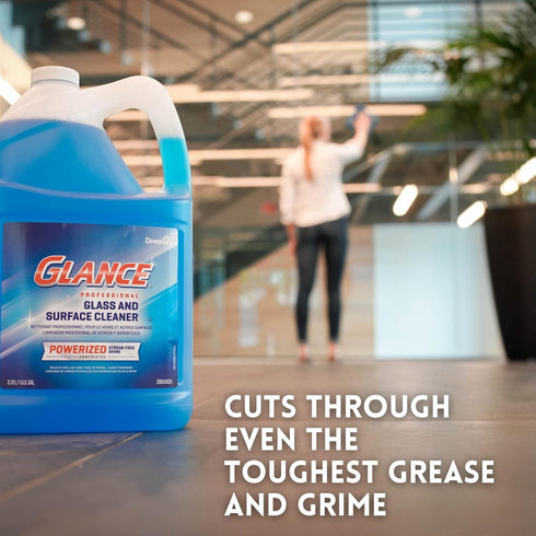 1 2/carton Diversey Glance Powerized Glass And Surface Cleaner, Liquid, Gal