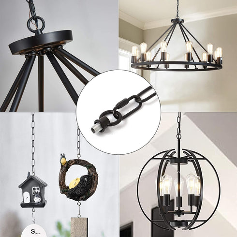 M10/M12 Pack 2 Hook Rings for Light Fixture Available