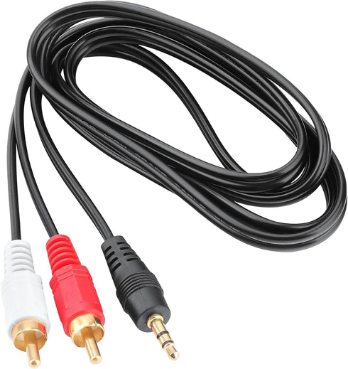 WITOMAERN 3.5 mm 2 5 Solo5 15 20 QC2 QC15 2 3 to RCA Stereo Cable Audio Cord Compatible with TV Soundbar Sound Home