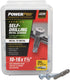 Power Pro Premium Self-Drilling Metal Screws, Zinc Plated Steel, #10 x 1-½ inches, Box of 68