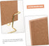 STOBOK 1 Set Cork Board Display Stand, Photo Desktop Display Items with Cork Framed Bulletin Board Bracket