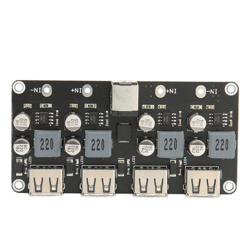 4 12V 24V QC3.0 Way Fast Module, Power Module Fast Module to Power USB Phone Charging Converter Board