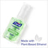2 oz (Pack 6) 3907-04-EC Purell Advanced Hand Sanitizer Gel Infused with Essential Oils, Energizing Mint, fl