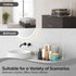 Silreck A4 Clear Acrylic File Organizer for Desk Desktop Document Holder for & Letter Size Papers, Sturdy Acrylic