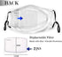 TXSDCCY 3D Reusable Adults Washable Face Mask Gifts,Black Adults Face Masks Cover for Outdoor Sport