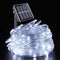 YEGUO Solar Rope Lights Outdoor Waterproof, 66ft 200 LED White String Lights,