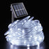 YEGUO Solar Rope Lights Outdoor Waterproof, 66ft 200 LED White String Lights,