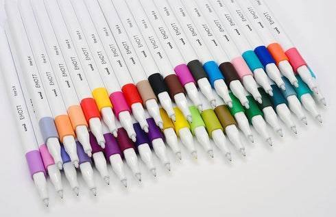 Emott Fineliner Pen Set #1, 10 Assorted Colors