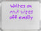 Flipside Products Aluminum Framed White Dry Erase Board, 24" x 36"