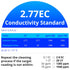 Bluelab EC 2.77 Conductivity Calibration Solution - 30 Sachet Box, Easy Calibration for pH Pens & Meters