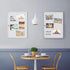 Swansea Enclosed Bulletin Board, Dry Erase Noticeboard, Lockable Display Boards, White with Aluminium Frame, 20x16inch