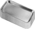 10 Pack Stainless Steel Surgical Tray, Dental Procedure Tray Lab Instrument Organizer with Seamless Edge, Silver Flat