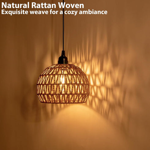 (2) Battery Operated Hanging Outdoor Chandelier, Battery Power Pendant Light, Gazebo Lights Outdoor Waterproof