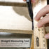 BAZIC Wooden Ruler 12" (30cm) - Single Metal Edge Measuring Drafting Rulers for Students, 2-Packs