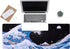 Sea Wave Japanese Art Mouse Pad Gaming XL Large Desk Mat Long Extended Mousepad Big Table Pads Keyboard Mats for Office Home Gamer 31.5 X 11.8 Inches by Funacola