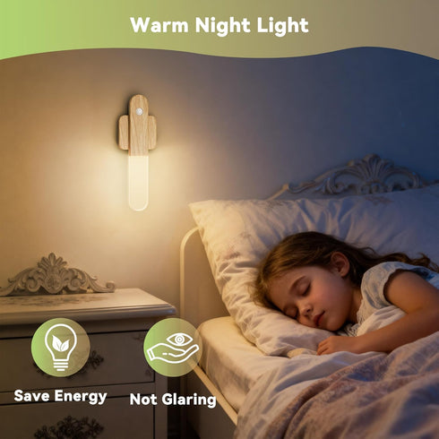iThird Motion Sensor Light Indoor - Wireless Wall Light, lumi Light, Magnet Rechargeable LED Lights, Portable Night